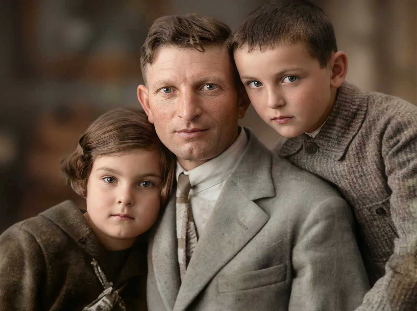Zdjęcie po renowacji: Renowacja twarzy i usuwanie zniszczeń AI